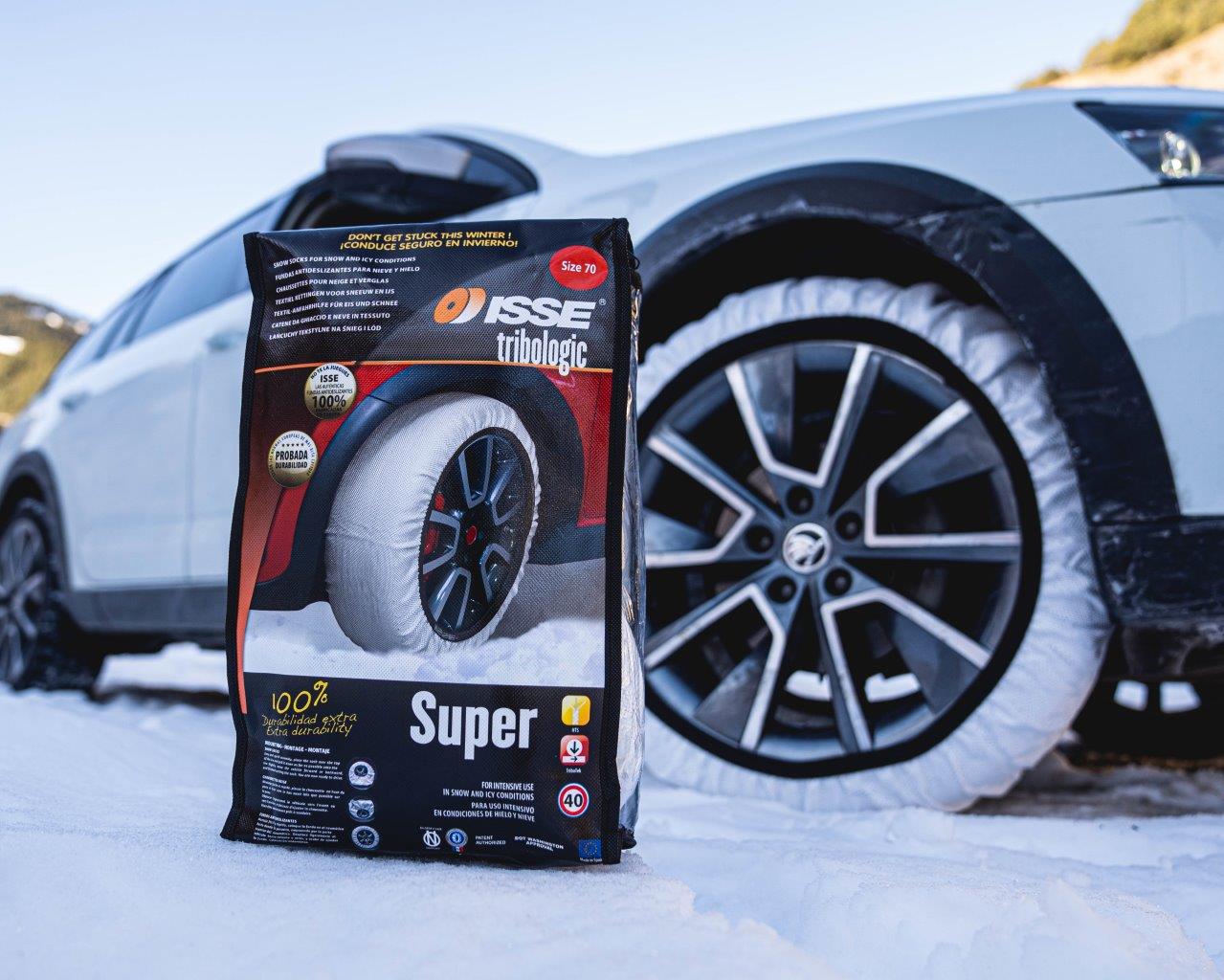 Isse Snow Socks (alternative to snow chains) $259 a set of 2